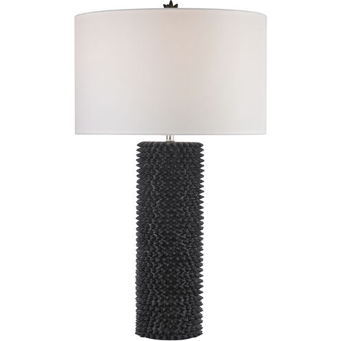 Punk 29.5 inch 100 watt Black Table Lamp Portable Light in Incandescent, 3-Way