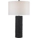 Punk 30 inch 100.00 watt Black Table Lamp Portable Light in Incandescent, 3-Way