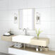Quincy 2 Light 16 inch Brushed Nickel Vanity Sconce Wall Light