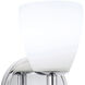 Chancellor Sconce Wall Light in Chrome