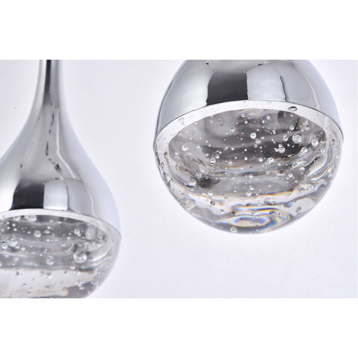 Amherst LED 34 inch Chrome Chandelier Ceiling Light