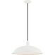 Farmley 1 Light 16 inch Matte White Outdoor Pendant