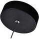 Artisan Collection/RAVELLO Series 4.75 inch Black Pendant Ceiling Light