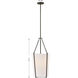Joplin 1 Light 14 inch Mediterranean Bronze Pendant Ceiling Light