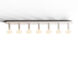 Combi LED 49 inch Matte White Pendant Ceiling Light, Suspension / Flush Mount 2-in-1