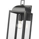 Beaufort 1 Light 17.75 inch Powder Coated Black Outdoor Wall Sconce