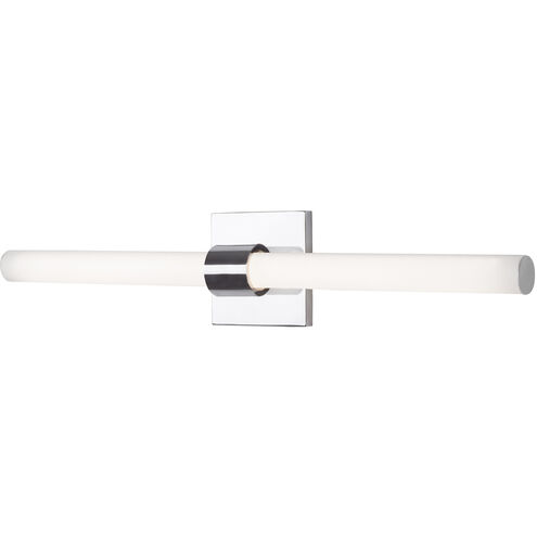 Mendocino LED 24 inch Chrome Vanity Light Wall Light