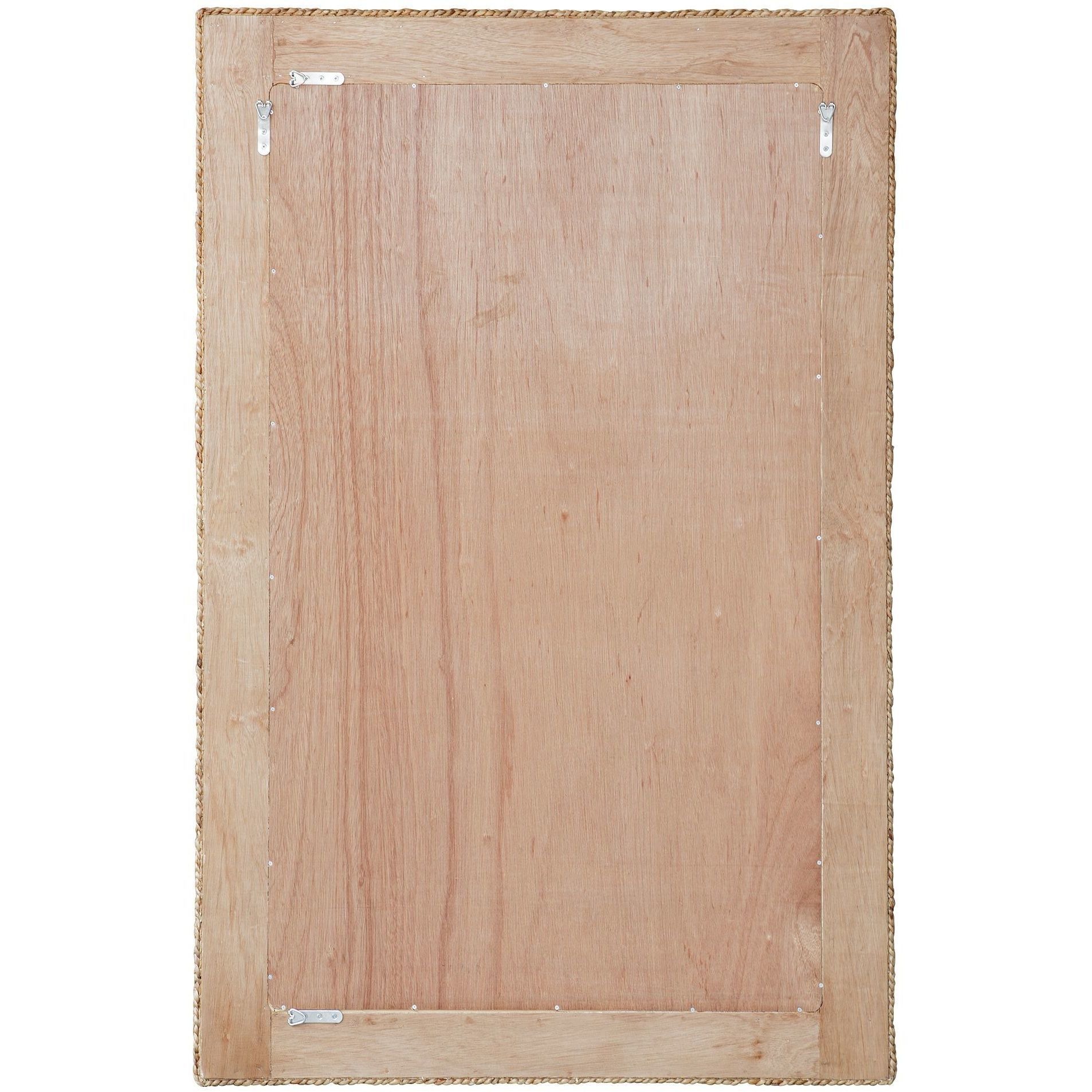 Twisted Seagrass 58 X 38 inch Natural Seagrass Mirror