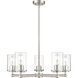 Thayer 5 Light 26 inch Brushed Nickel Chandelier Ceiling Light