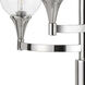 Milbank 4 Light 19 inch Chrome Chandelier Ceiling Light