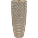 Geometric Textured 41 X 16 inch Vase