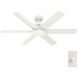 Kennicott 52 inch Fresh White Outdoor Ceiling Fan