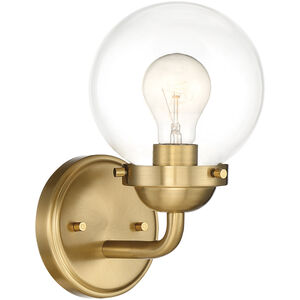 Knoll 1 Light 6 inch Brushed Gold Wall Sconce Wall Light