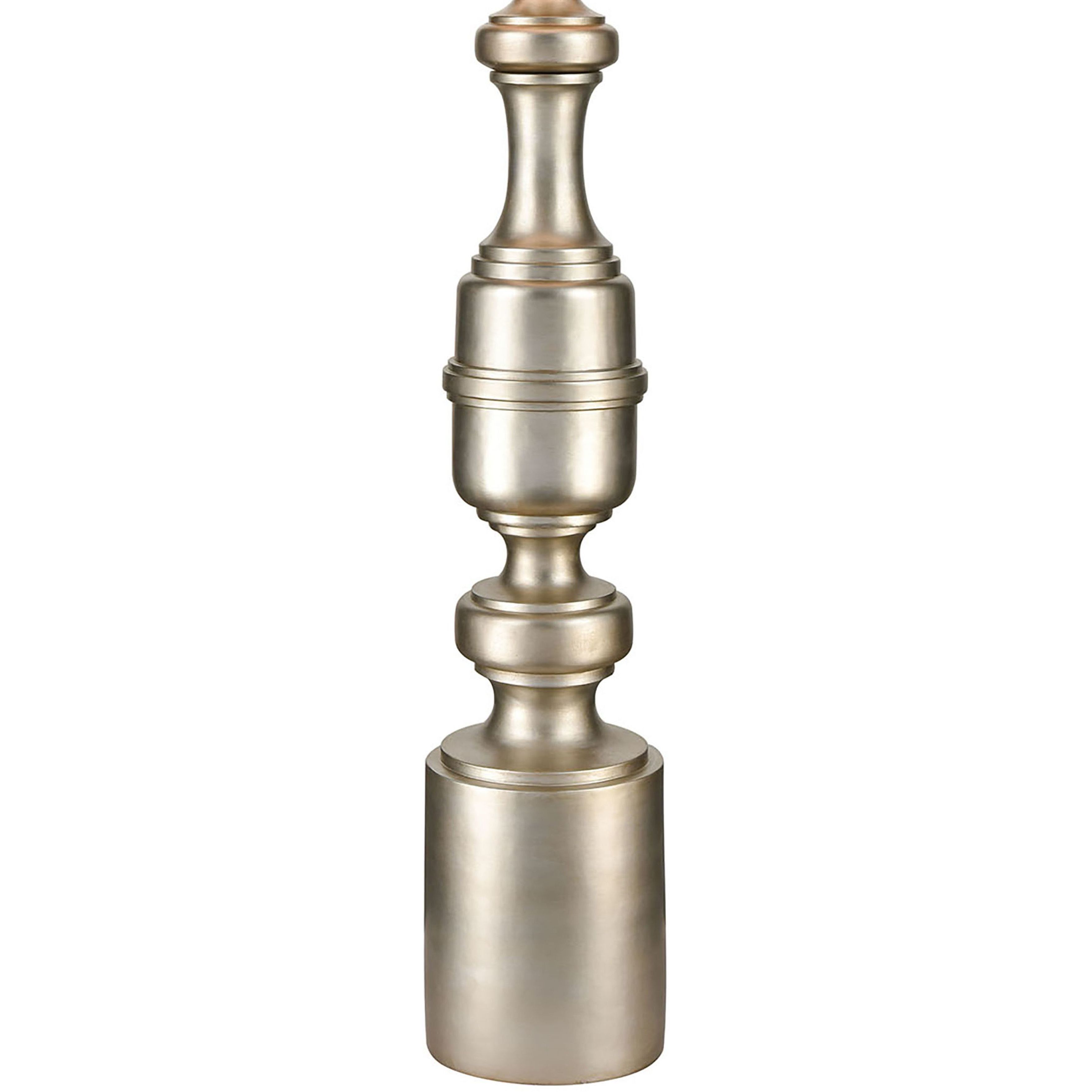 Cabello 78 inch 150 watt Antique Silver Floor Lamp Portable Light