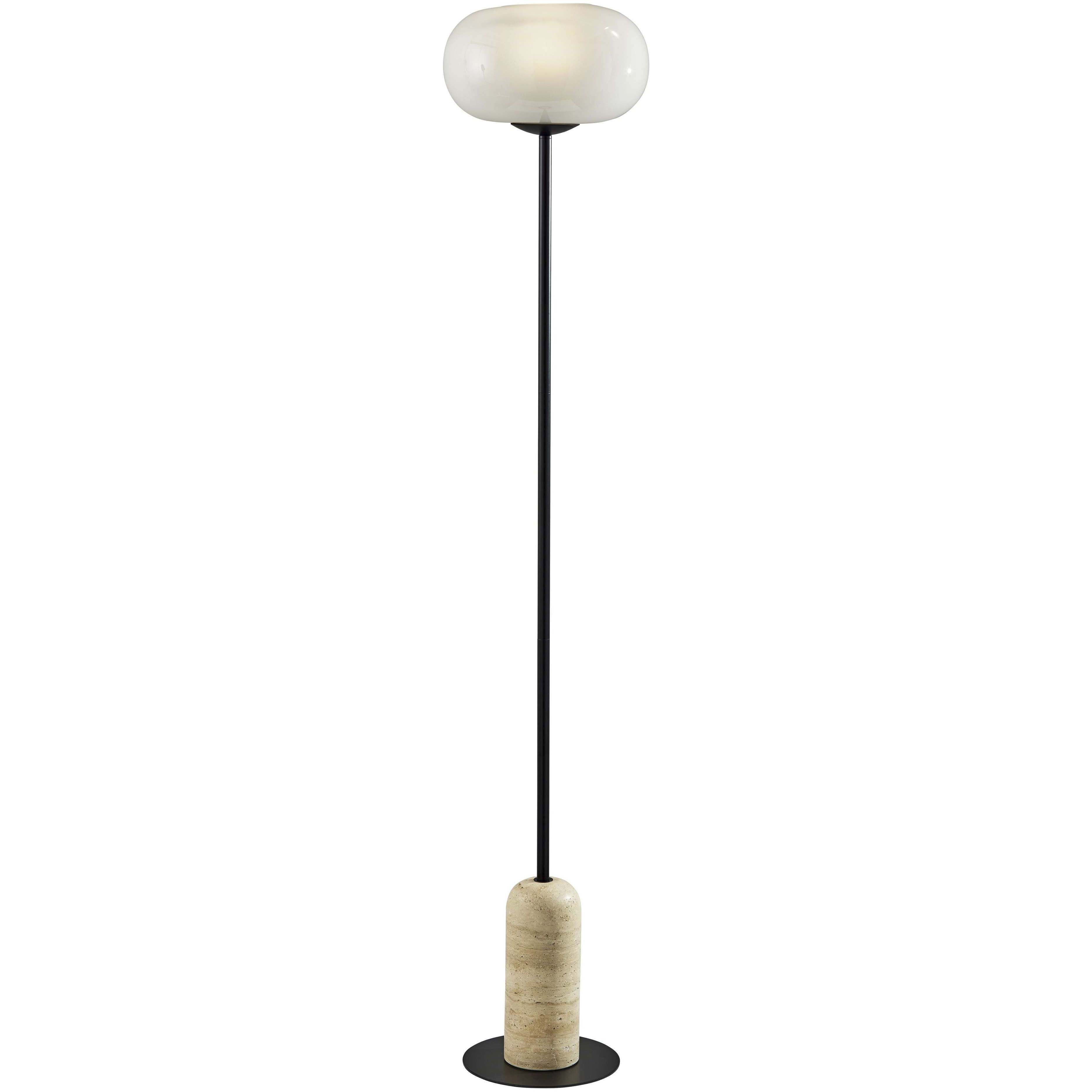 Byron 62.5 inch 100.00 watt Black Floor Lamp Portable Light