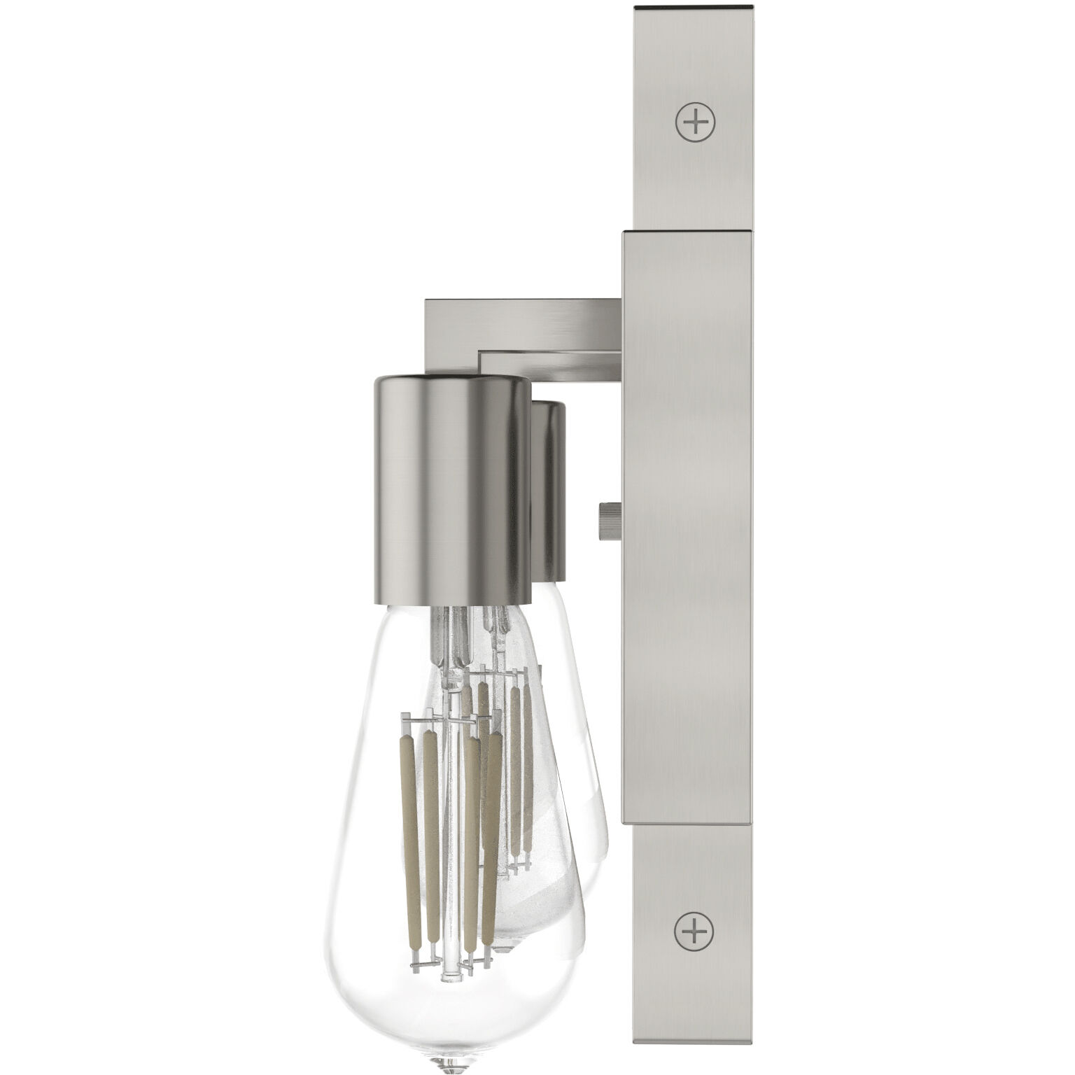 Woodburn 2 Light 16 inch Brushed Nickel Vanity Light Wall Light