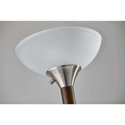 Alta 71 inch 150.00 watt Walnut Floor Lamp Portable Light