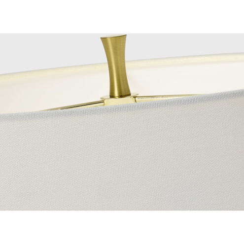 TOB by Thomas O'Brien Cato 27.75 inch 75 watt Natural White Table Lamp Portable Light