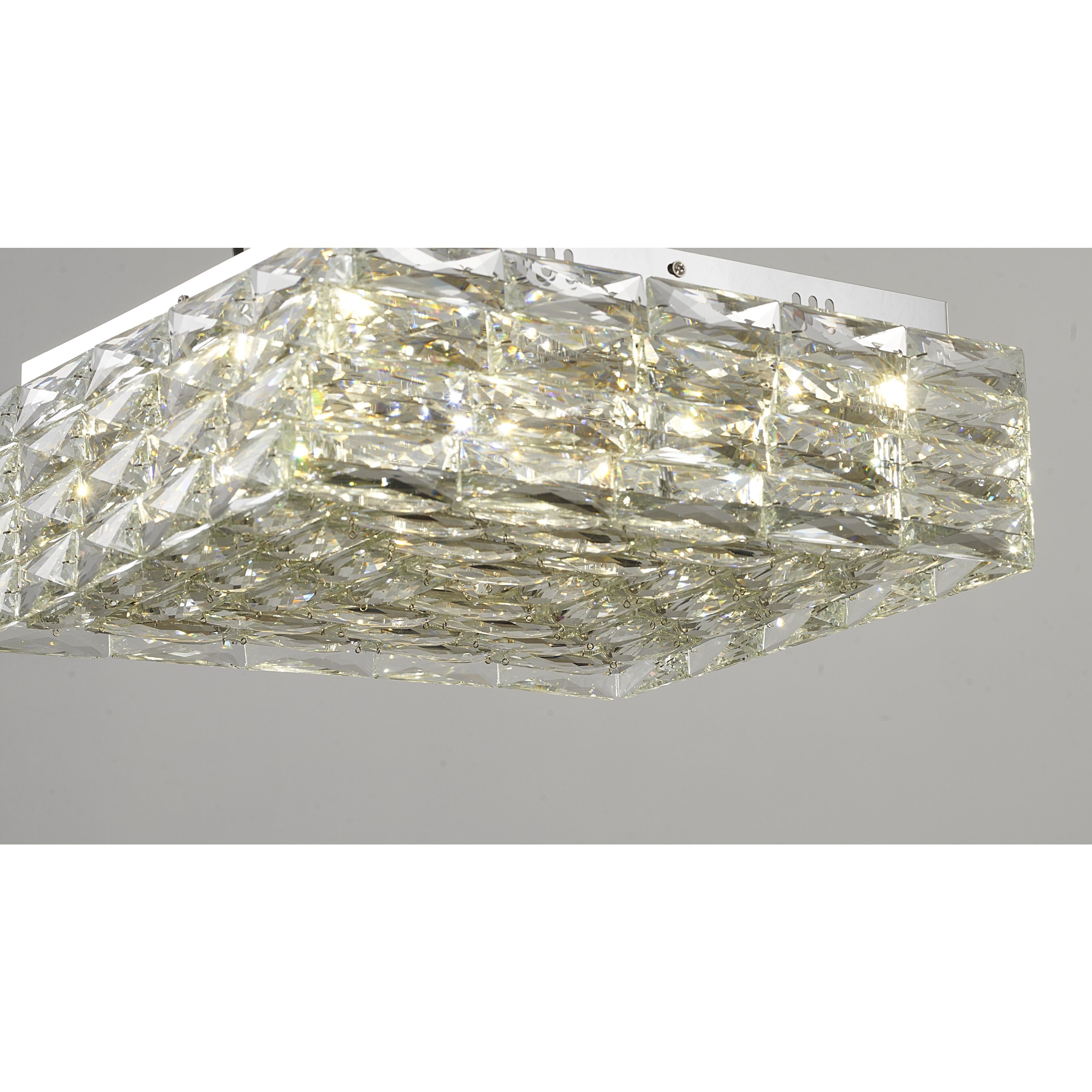 Canada LED 16 inch Chrome LED Flush Mount Ceiling Light