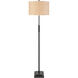 Baitz 62.5 inch 9 watt Matte Black Floor Lamp Portable Light