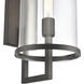 Hopkins 1 Light 24 inch Charcoal Outdoor Wall Sconce