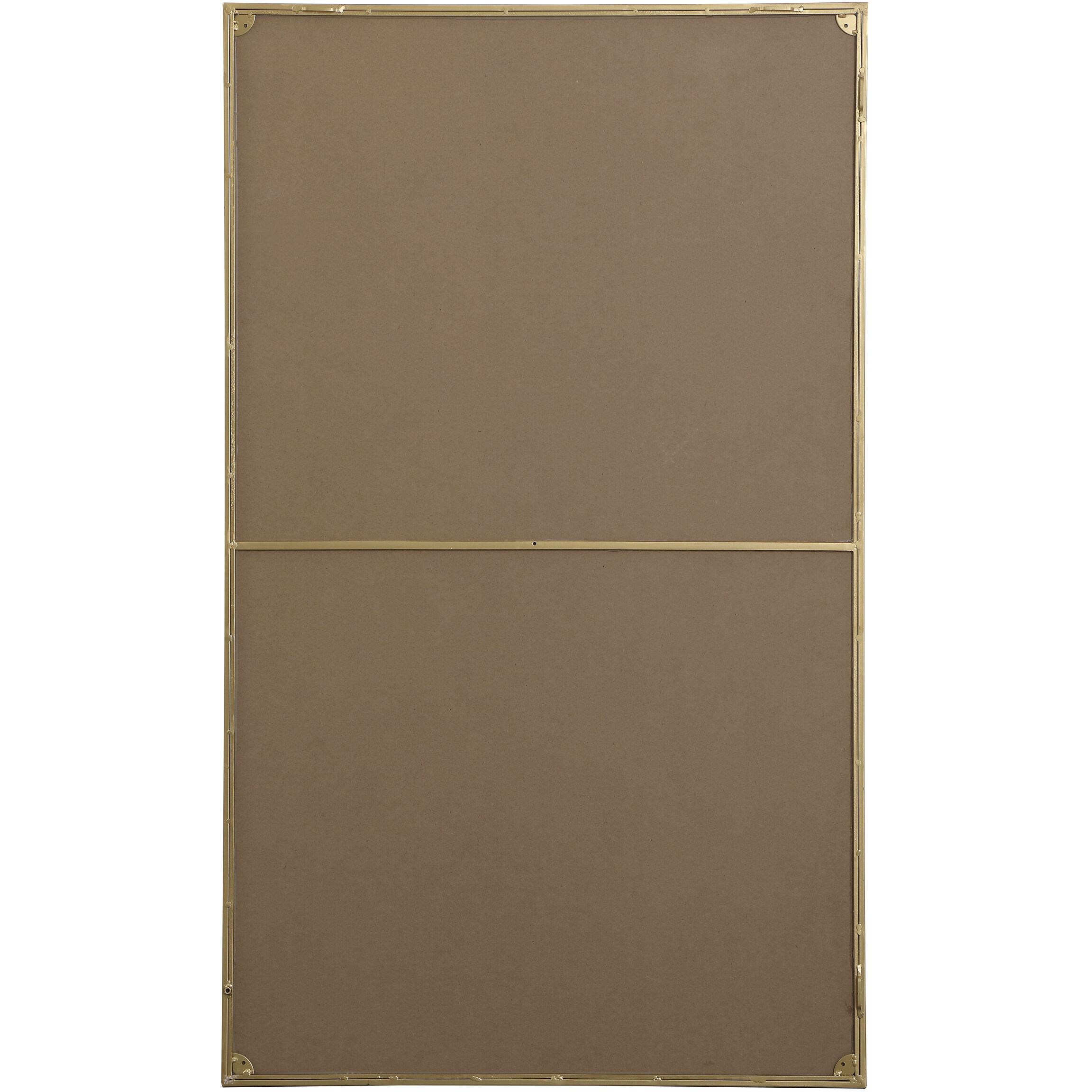 Monet 60 X 36 inch Brass Wall Mirror