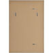 Amara 45 X 30 inch Clear and Matte Black Wall Mirror