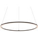 Circa 1 Light 23.6 inch Black Pendant Ceiling Light