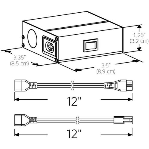 120V Series Grey Accessory, Junction Box