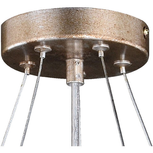 Rainier 5 Light 32 inch Silver Mist Chandelier Ceiling Light