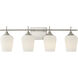 Octave 4 Light 28.75 inch Satin Nickel Bathroom Vanity Light Wall Light, Essentials