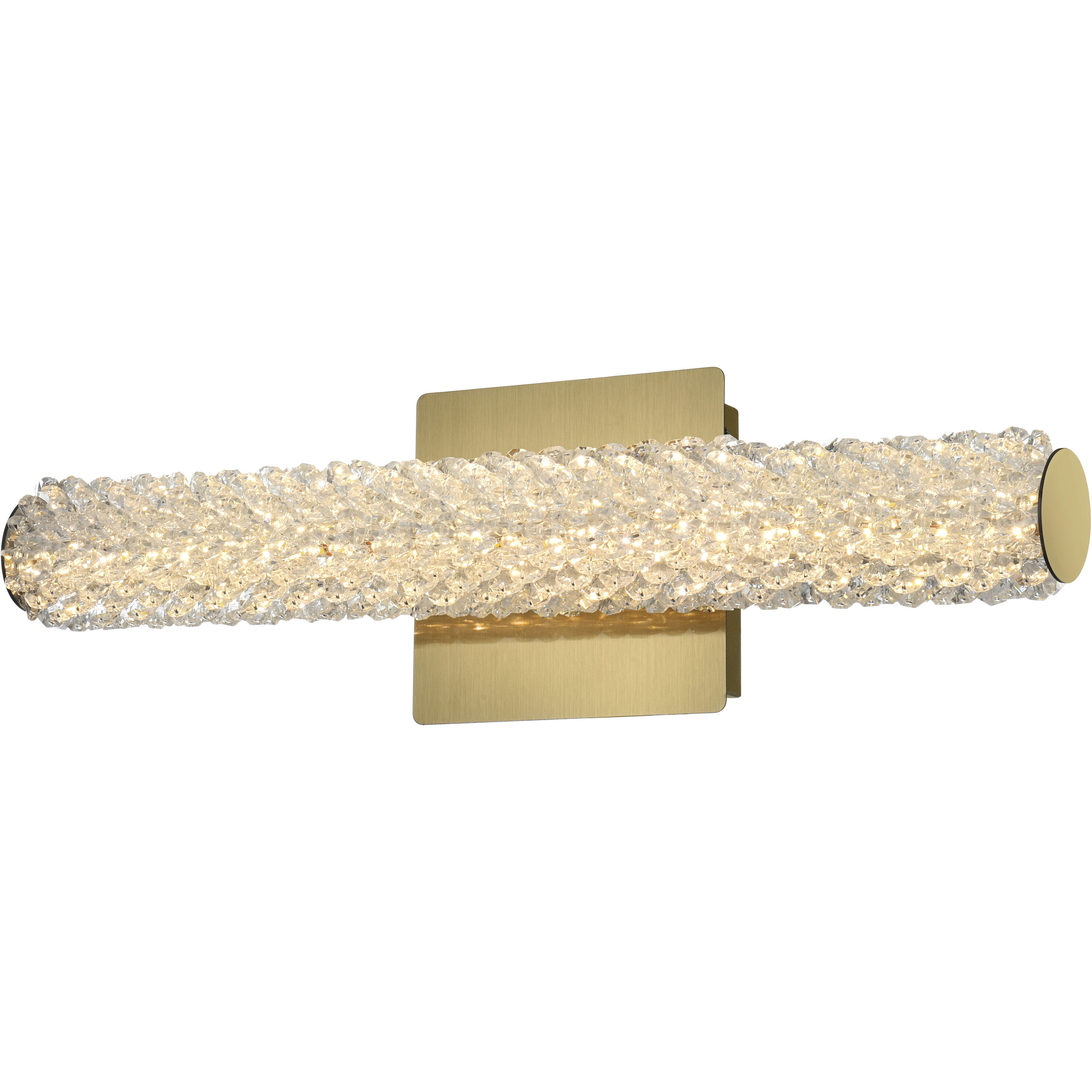 Bowen 1 Light 18 inch Satin Gold Wall Sconce Wall Light
