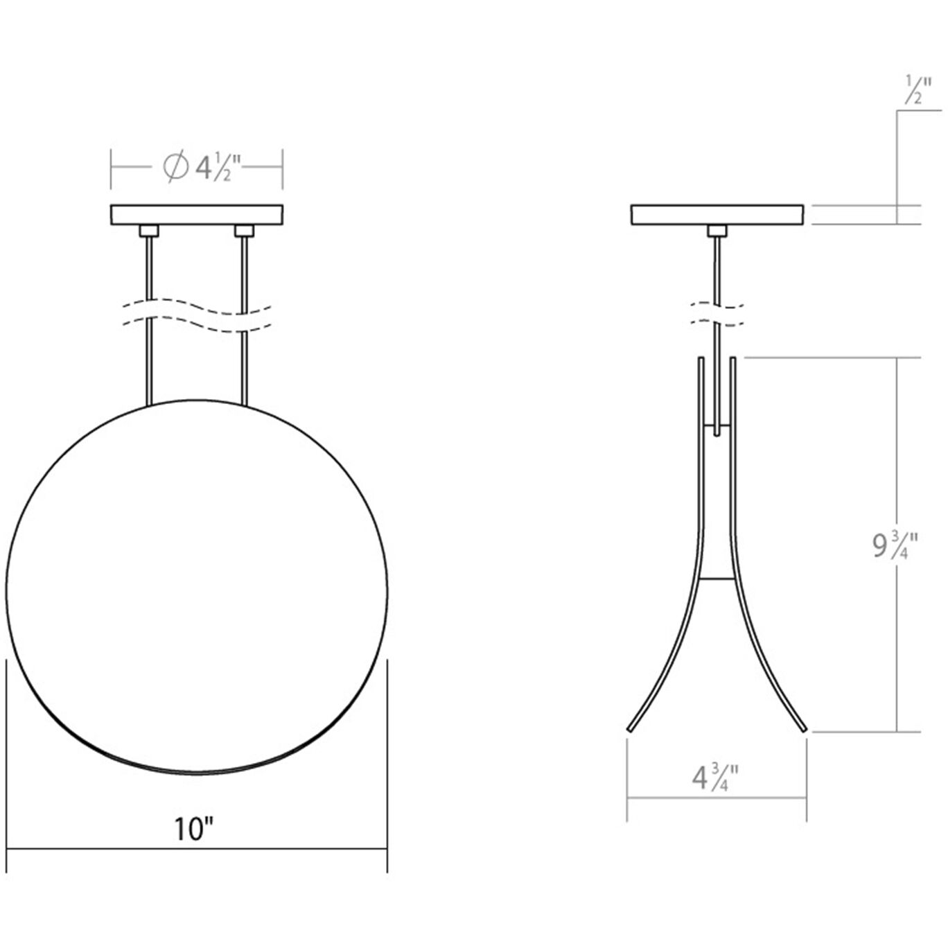 Malibu Discs LED 10 inch Satin White Pendant Ceiling Light