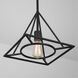 Elijah 1 Light 11 inch Matte Black Pendant Ceiling Light