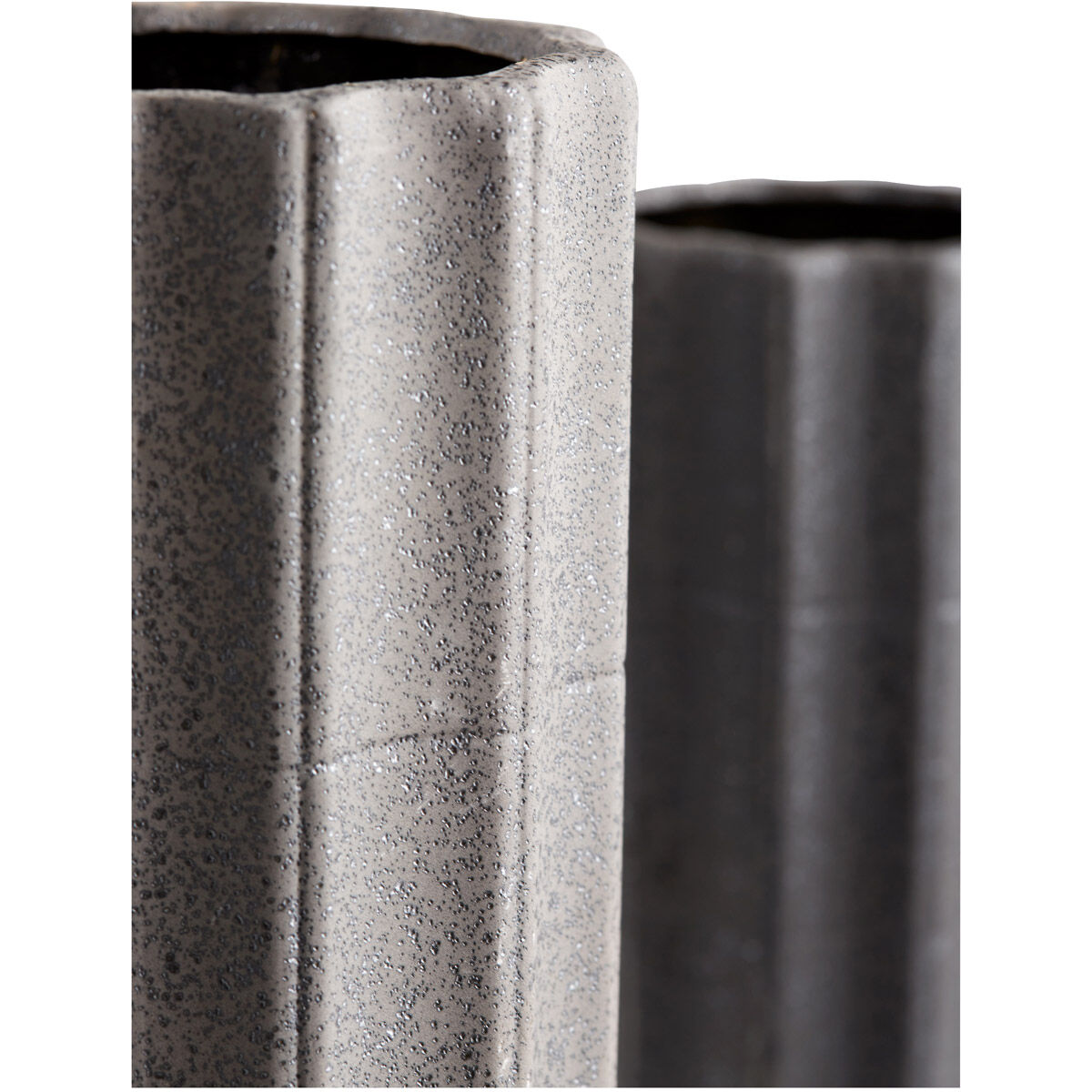 Brutalist 14 inch Vase, Medium