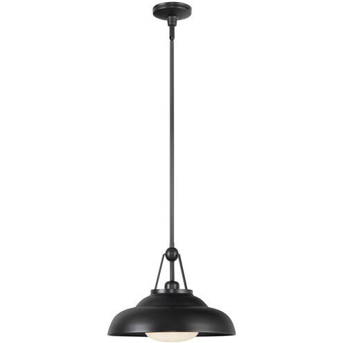 Palmetto 1 Light 14.5 inch Urban Bronze Pendant Ceiling Light