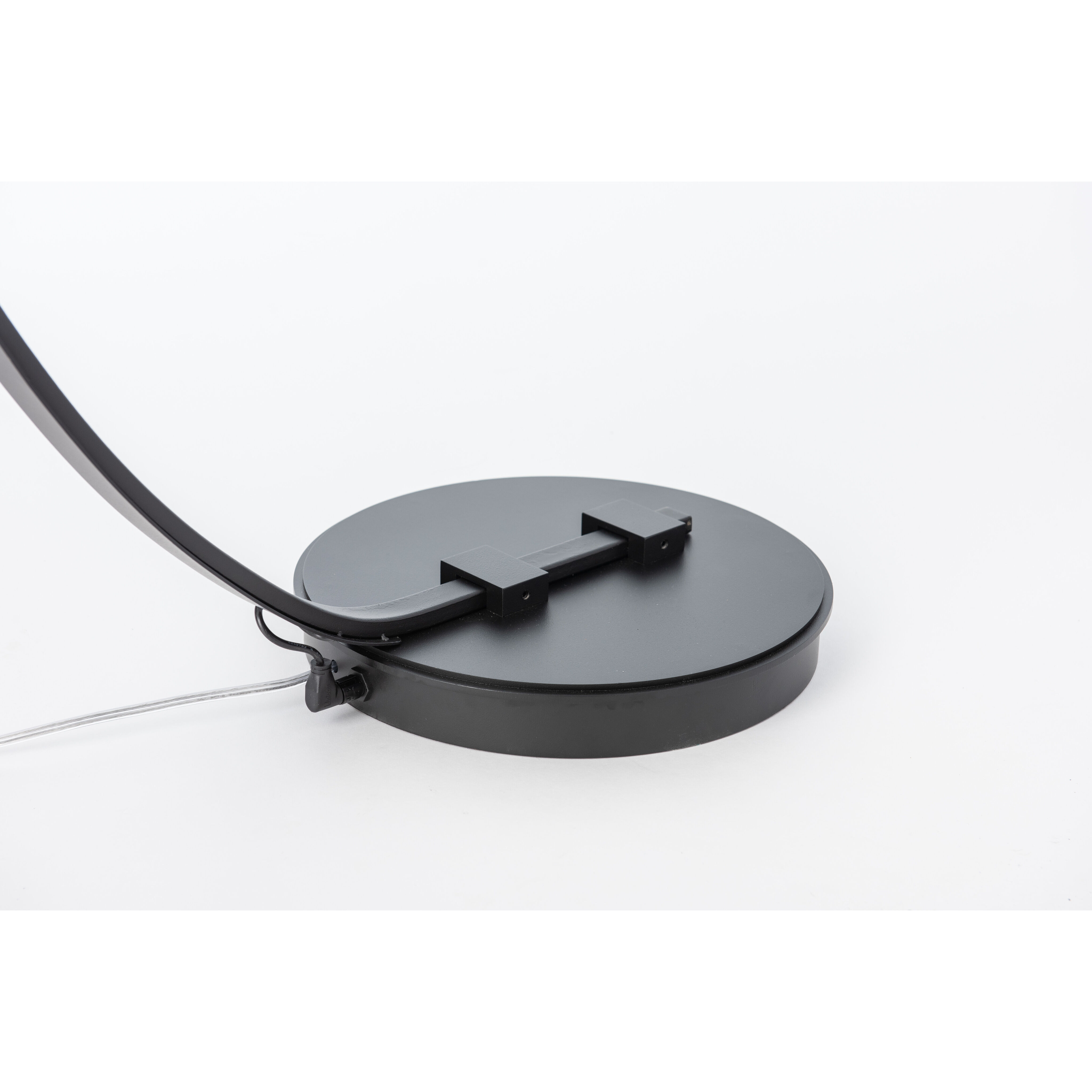 Glissade 80 inch 16.80 watt Modern Brass Arc Floor Lamp Portable Light