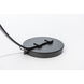 Glissade 80 inch 16.80 watt Black Arc Floor Lamp Portable Light