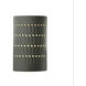 Ambiance LED 9.25 inch Pewter Green Outdoor Wall Sconce in 1000 Lm LED