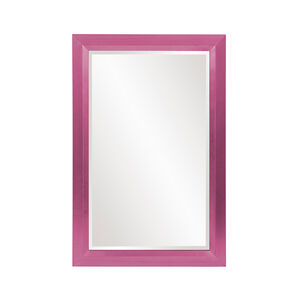 Avery 42 X 28 inch Glossy Hot Pink Wall Mirror