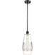 Ballston Windham LED 7 inch Matte Black Mini Pendant Ceiling Light