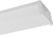 Spring LED 5.38 inch White Linear Flush Mount Ceiling Light