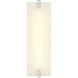 Aizen LED 6 inch Brushed Nickel Wall Sconce Wall Light