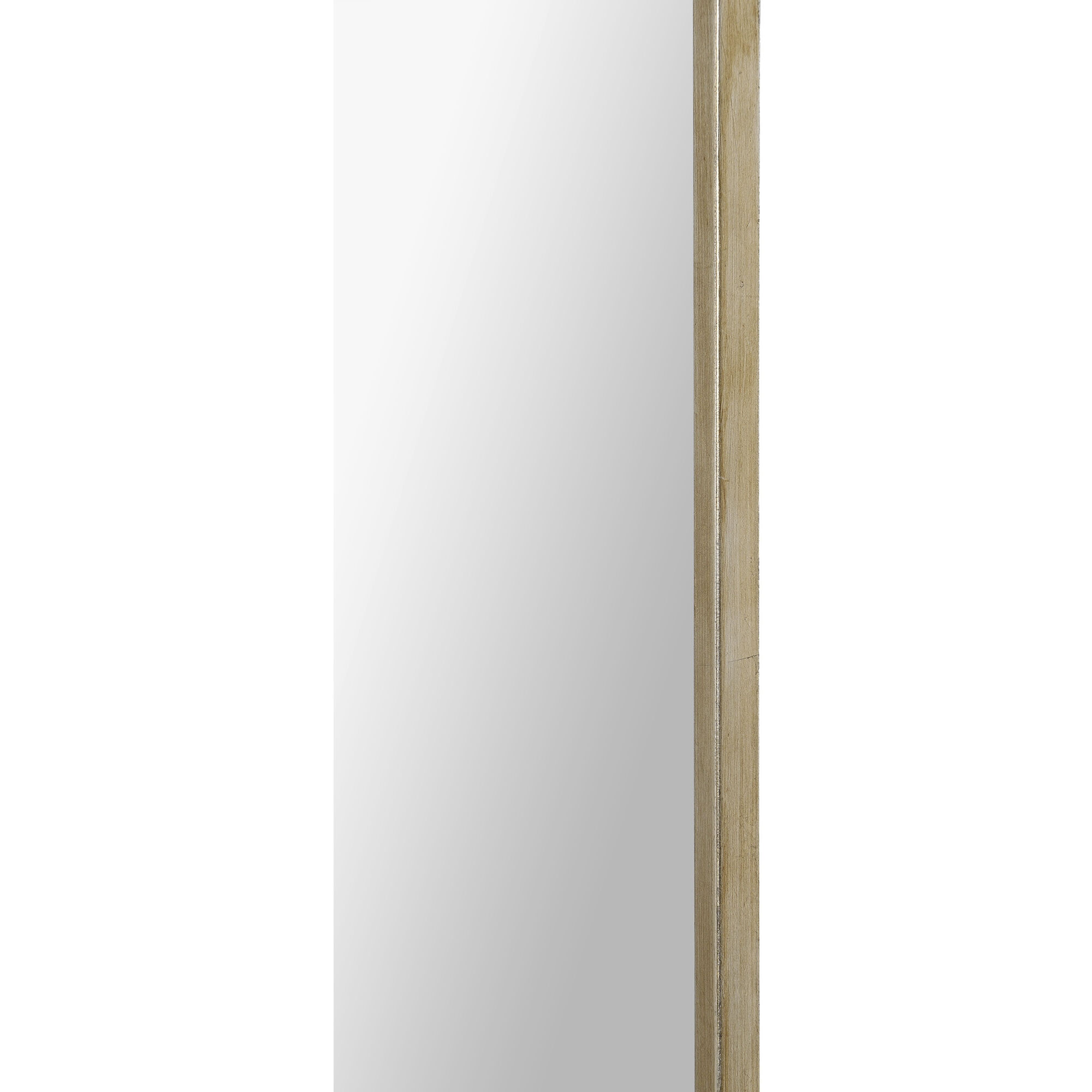 Natasha 42 X 26 inch Antique Silver Leaf Wall Mirror