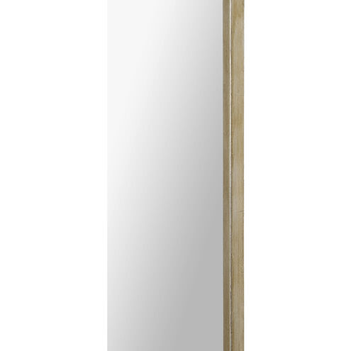 Natasha 42 X 26 inch Antique Silver Leaf Wall Mirror