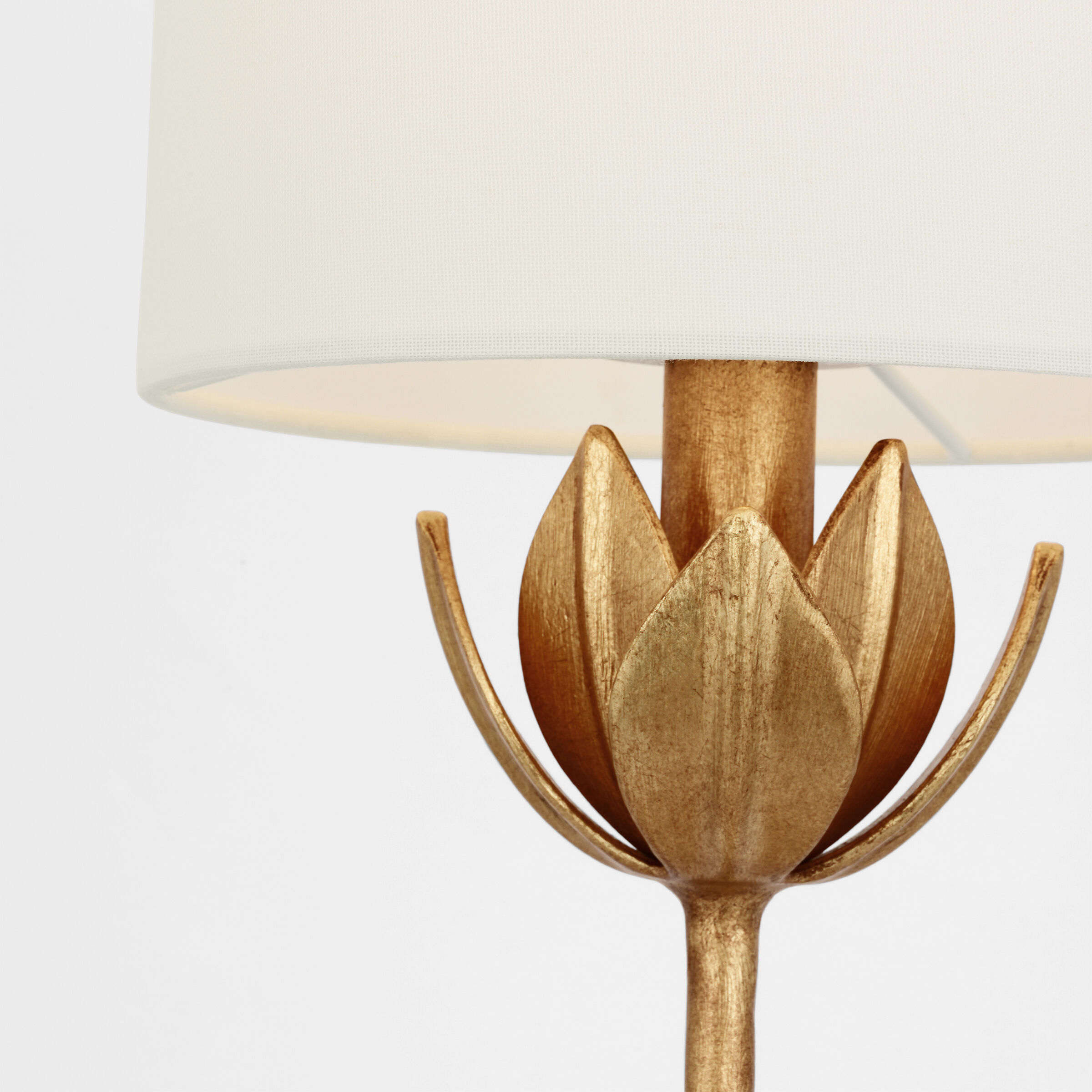 Julie Neill Alberto 16.75 inch 2 watt Antique Gold Leaf Cordless Accent Lamp Portable Light