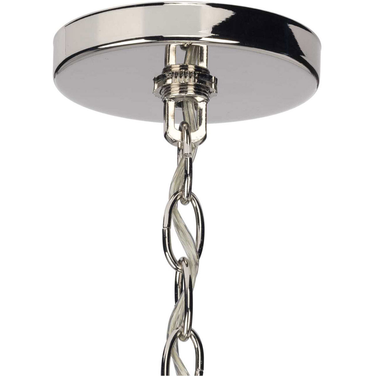 Seneca 4 Light 15 inch Polished Nickel Pendant Ceiling Light