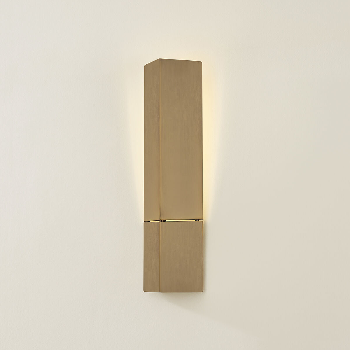 Lehi LED 5 inch Patina Brass Wall Sconce Wall Light