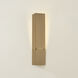 Lehi LED 5 inch Patina Brass Wall Sconce Wall Light