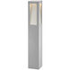 Taper 120v 28.00 watt Titanium Landscape Path Bollard